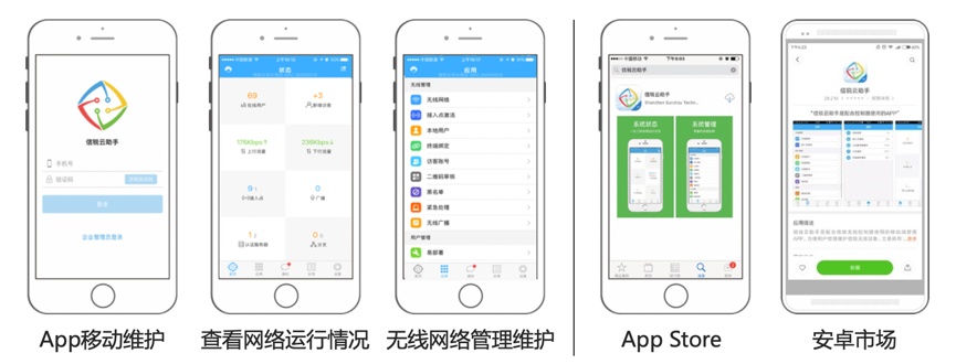 信锐移动网络管理APP